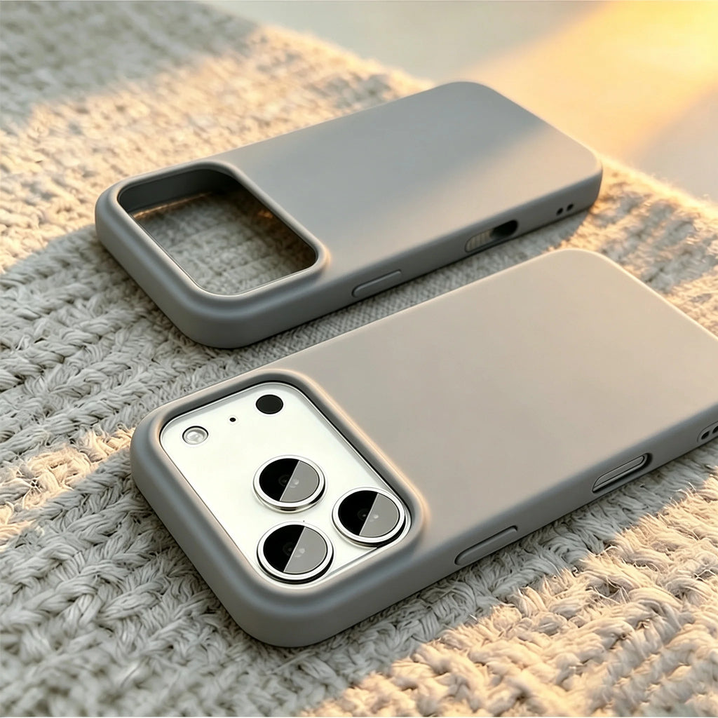 Capa de Silicone Líquido Oficial Original para iPhone 18 Pro Max 17 16 15 11 12 14 13 18 Pro Max, à Prova de Choque, Cobertura Completa em Flanela