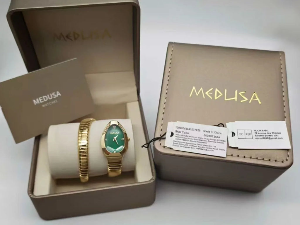 Relógio MEDUSA 2026 Novo com Pulseira de Aço Inoxidável 316L de Alta Qualidade