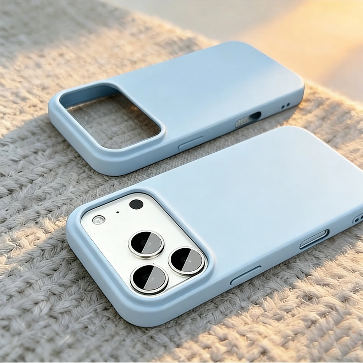 Capa de Silicone Líquido Oficial Original para iPhone 18 Pro Max 17 16 15 11 12 14 13 18 Pro Max, à Prova de Choque, Cobertura Completa em Flanela