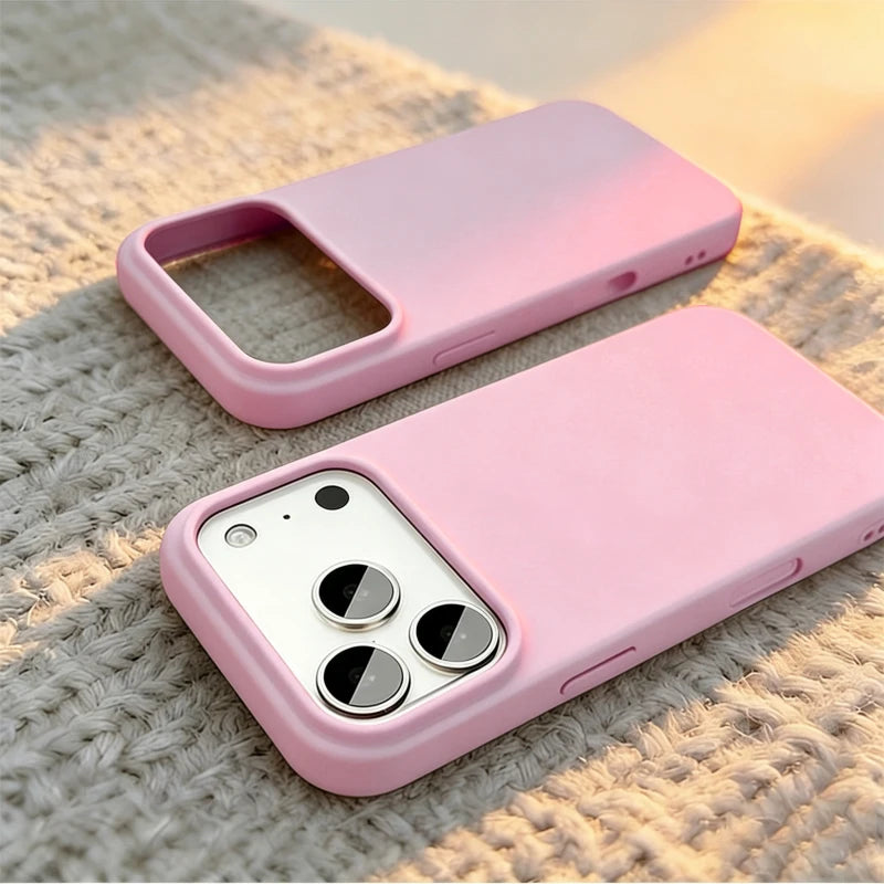 Capa de Silicone Líquido Oficial Original para iPhone 18 Pro Max 17 16 15 11 12 14 13 18 Pro Max, à Prova de Choque, Cobertura Completa em Flanela