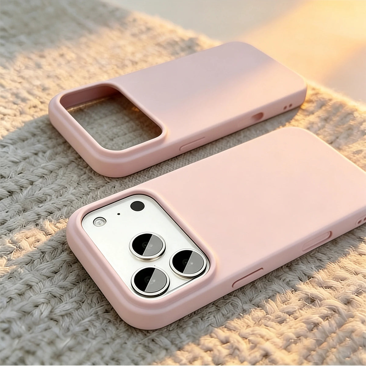 Capa de Silicone Líquido Oficial Original para iPhone 18 Pro Max 17 16 15 11 12 14 13 18 Pro Max, à Prova de Choque, Cobertura Completa em Flanela