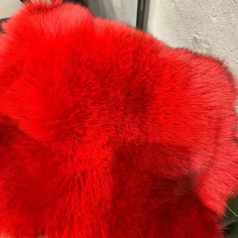 Casaco Curto Feminino de Pele Sintética de Raposa, Gola Dobrável, Jaqueta Grossa Estilo Y2K Streetwear, Casaco de Trabalho para Outono Inverno 2025