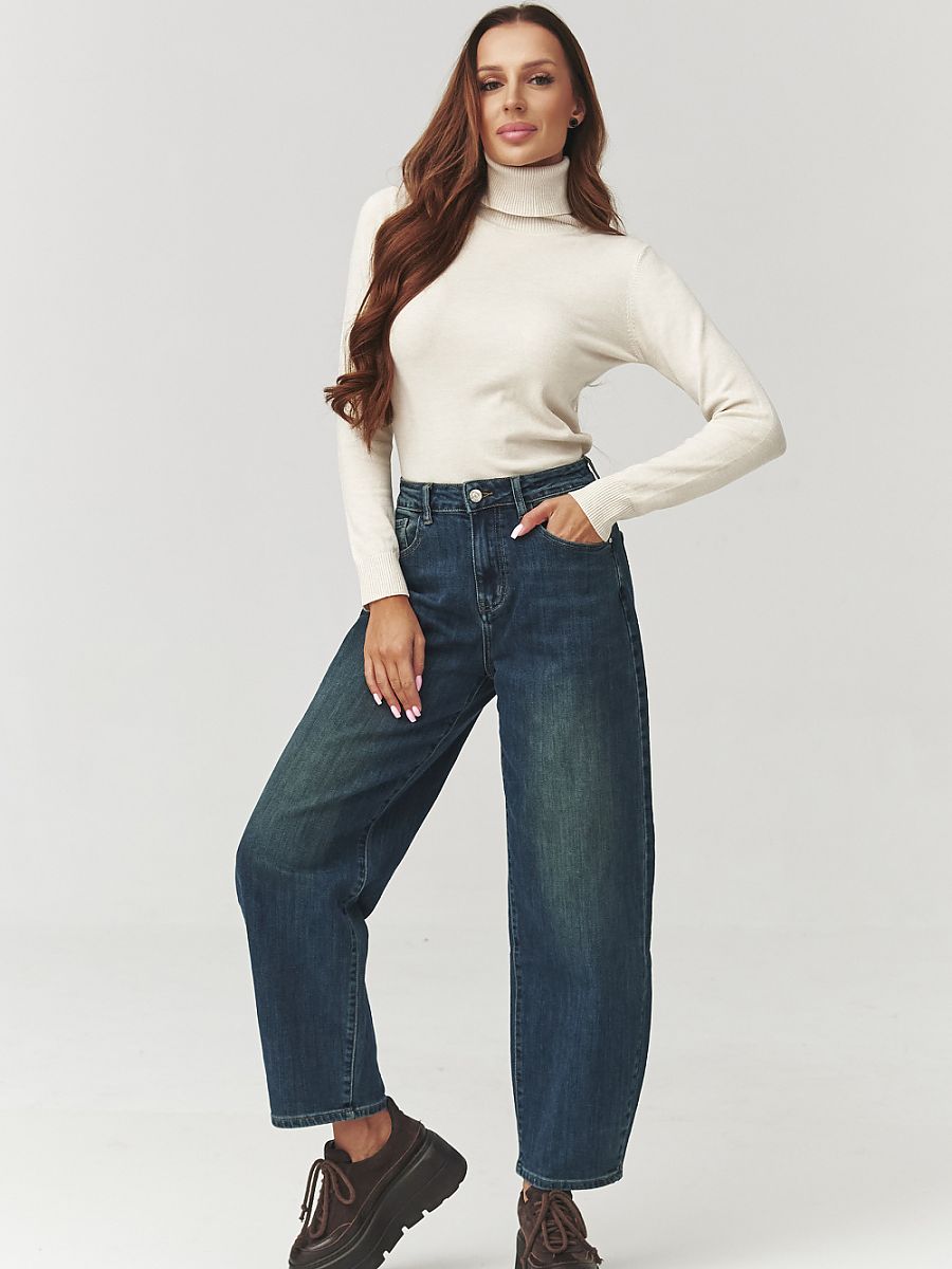Turtleneck model 219739 Makadamia