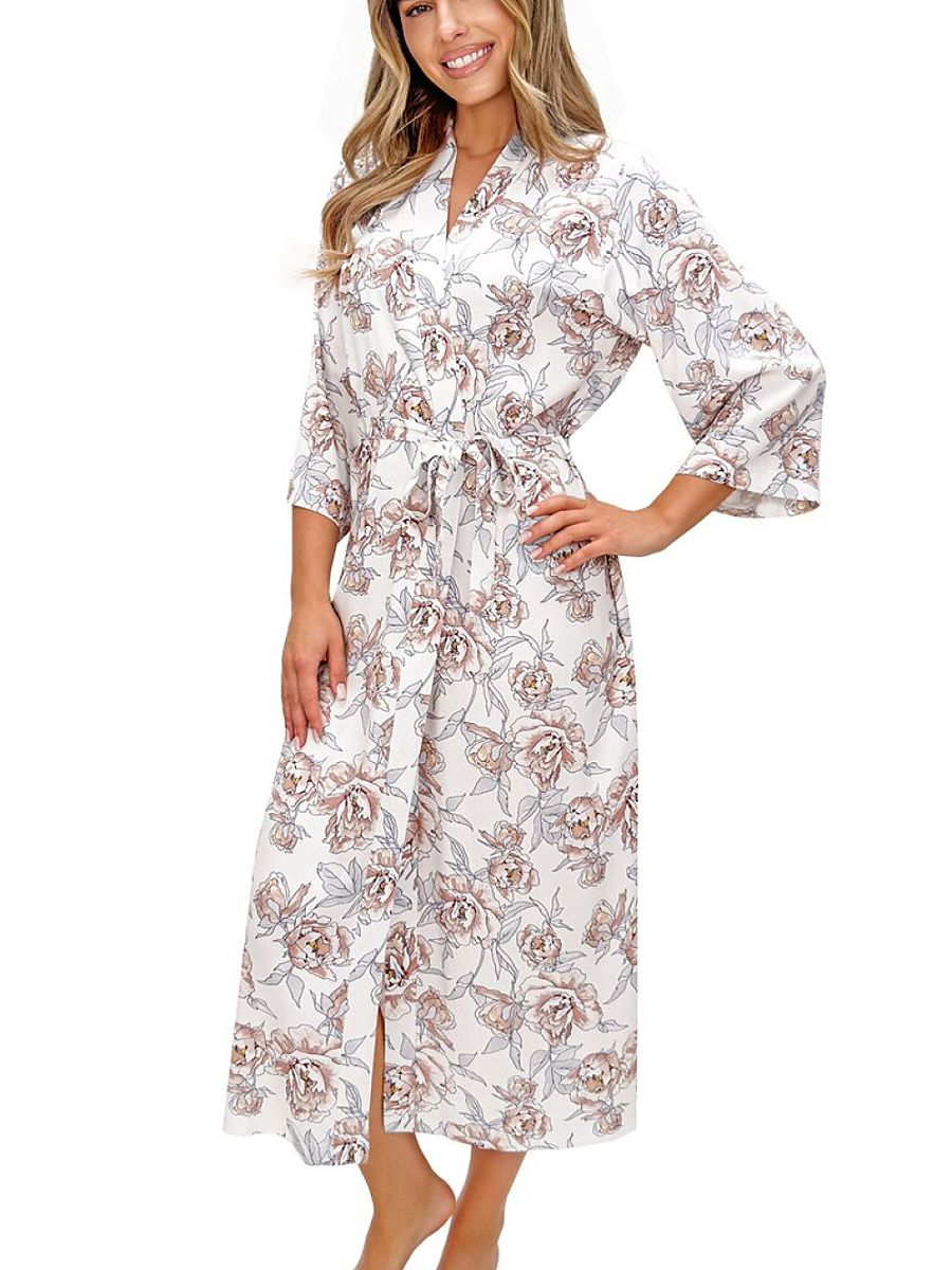 Bathrobe model 228612 Donna