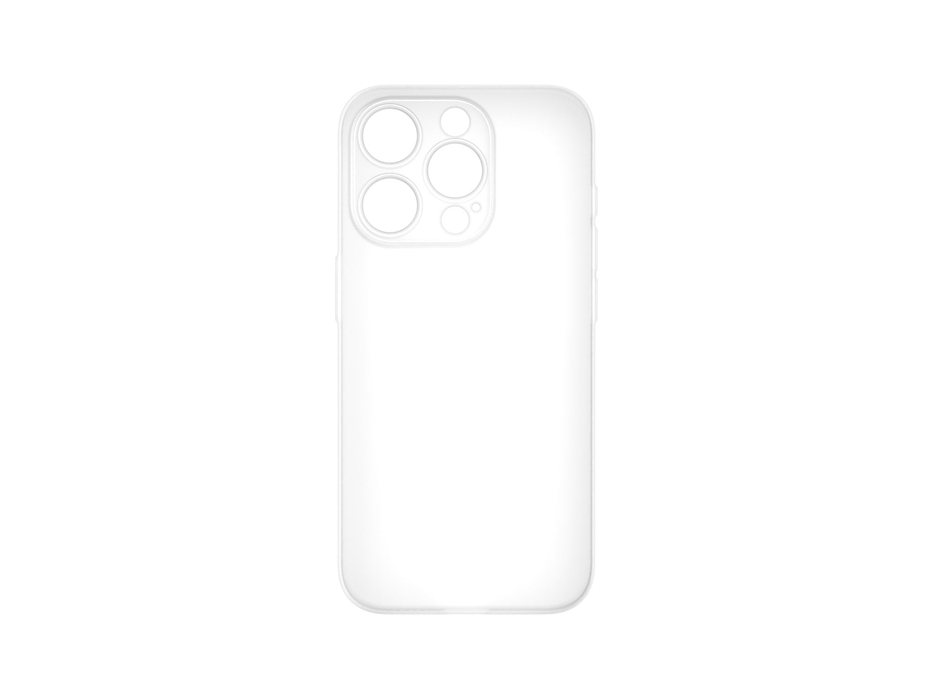 Techancy Capa Para Telemóvel Ultrafina Cor Transparente KX5605, Compatível Com O Telemóvel Iphone 14 Pro Max, Material Pp De 0,5 Mm.